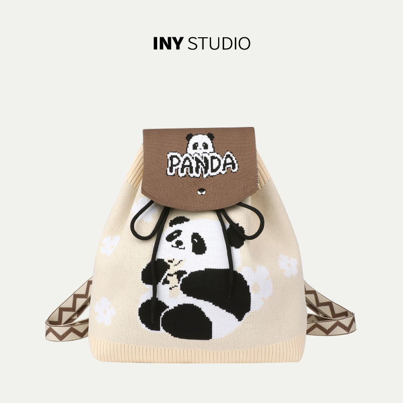 [백팩 조절커버] 컬러블럭 대나무 베이지 52001