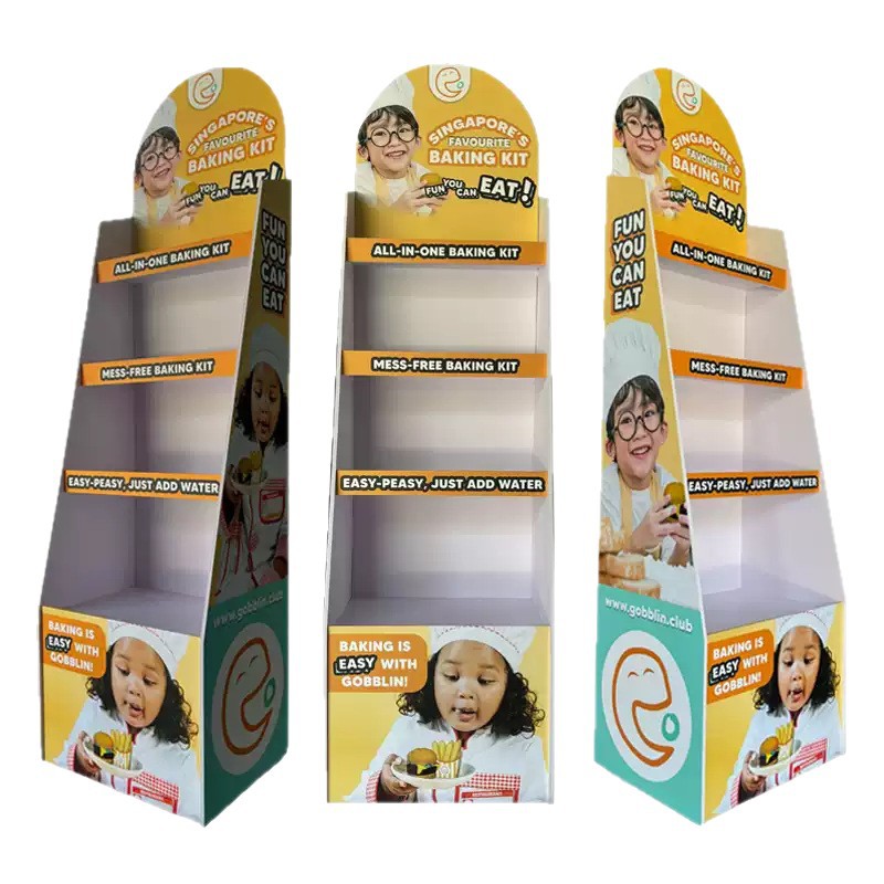 Fabrica de estantes de exhibición personalizados, estantes de exhibición de productos básicos de PVC, tiendas de conveniencia, supermercados