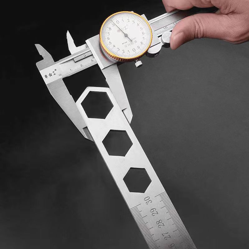 Longquan Forging Quenching Forging Ruler Special Ruler for Defense and Family Law Dizi Gui Advising Learning Ruler Thickened Steel Ruler