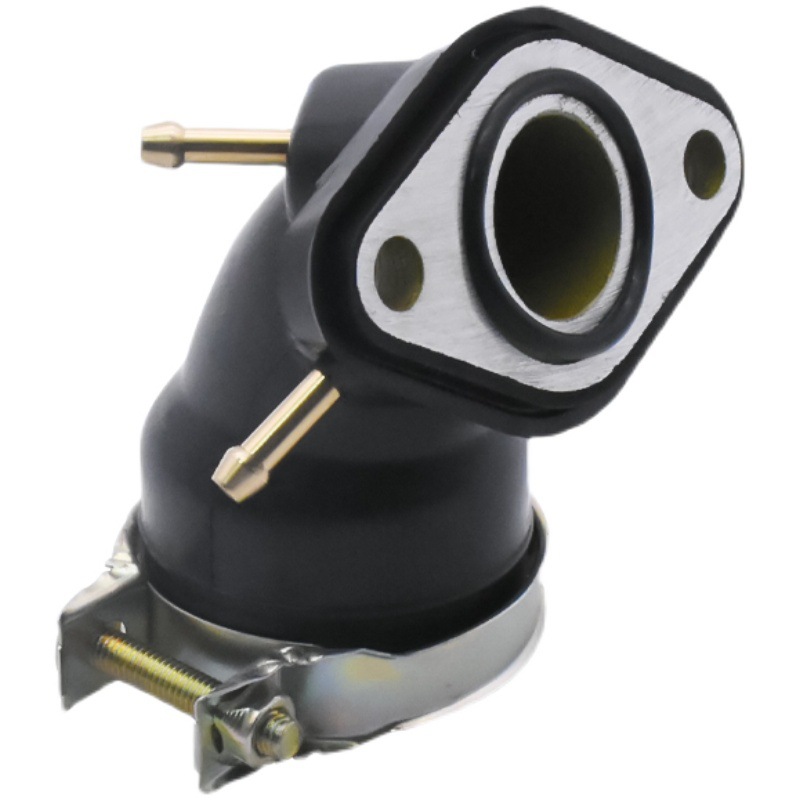 Pedal de la motocicleta interfaz del carburador qiaoge Fuxi ZY100 Ghost Fire JOG euro uno Euro Dos conector tubo admisión