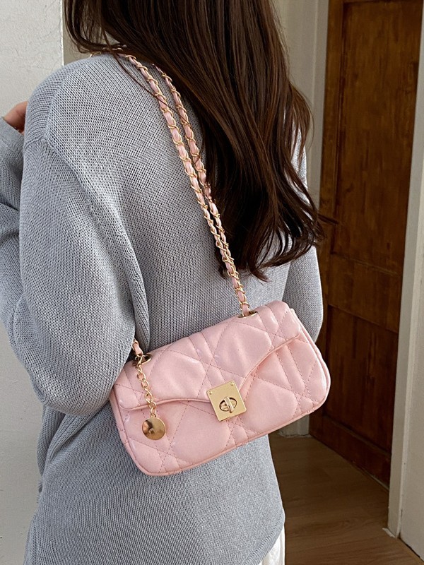 Bolso de cadena de alta sensación de diamante para mujeres 2026 nuevo estilo coreano nicho pequeño bolso de lujo pequeño bolso de estilo extranjero bolso de mochila image 3