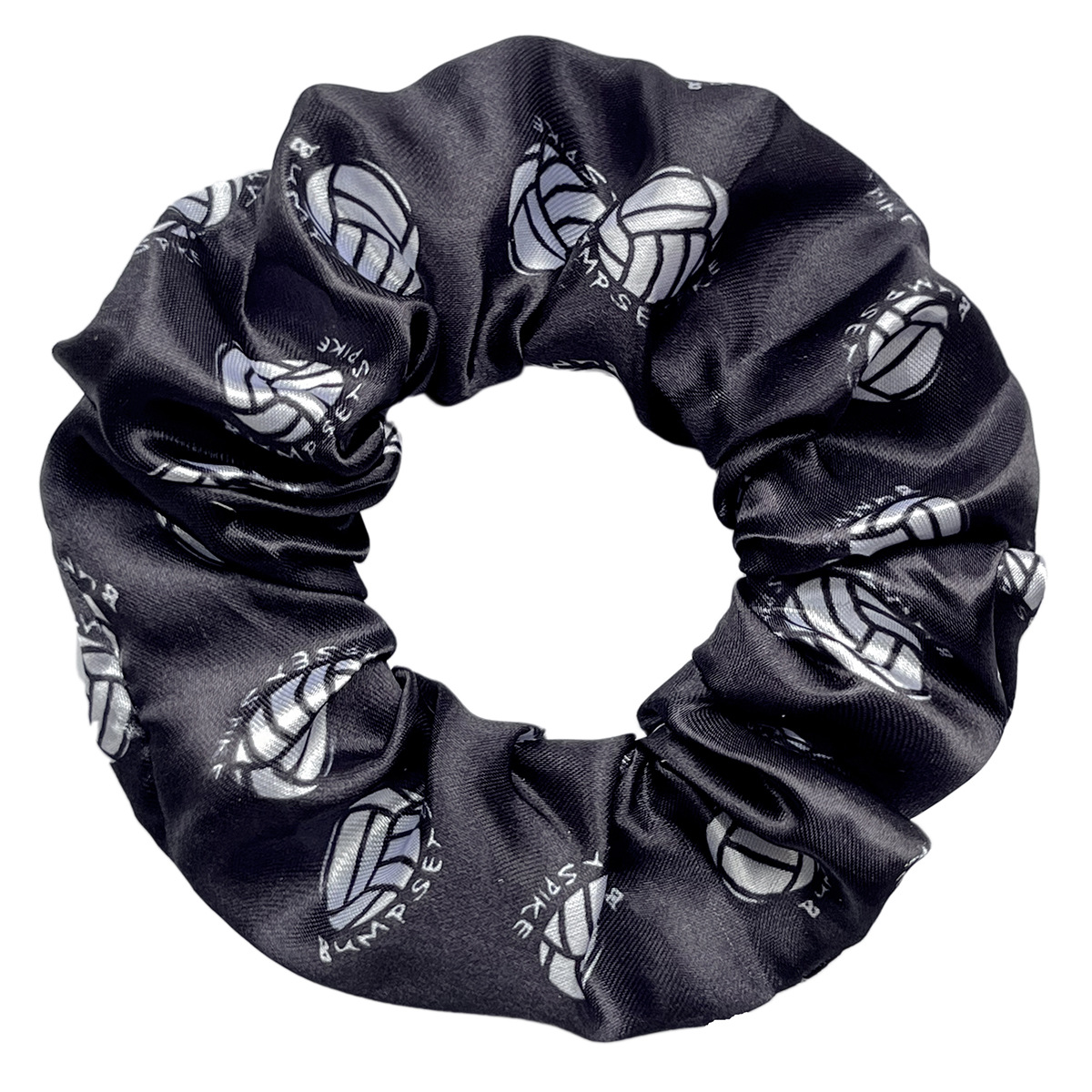 20g Weight Large Intestine Hair Ring, Hair Tie Hair Accessories Type 5 PCS/Package Quantity Holiday, Daily Occasion Polyester Material Basketball, Football Pattern Women's Gender Classic Style, Korean Style Style Women's Classic Style Korean Style Basketball Football Cloth Polyester Large Intestine Hair Ring Hair Tie 2