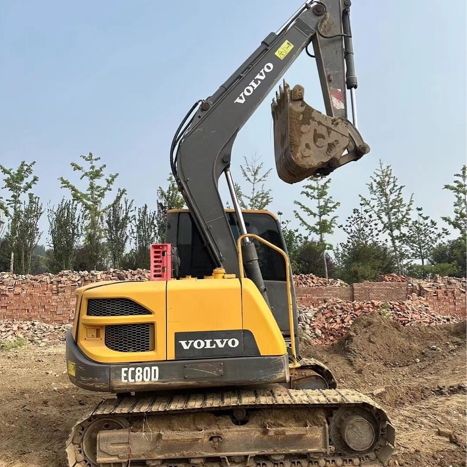 Exportaciones nacionales y extranjeras de segunda mano Volvo 80 85 95 60 70 75 pequeñas excavadoras ecológicas
