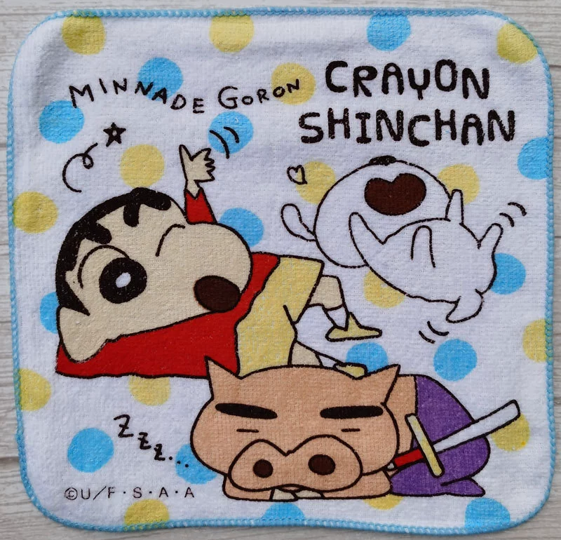 Cotton children's crayons, handkerchief, towel