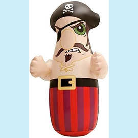 跨境PVC充气儿童情绪发泄拳打脚踢拳击柱青少年健身注水不倒翁