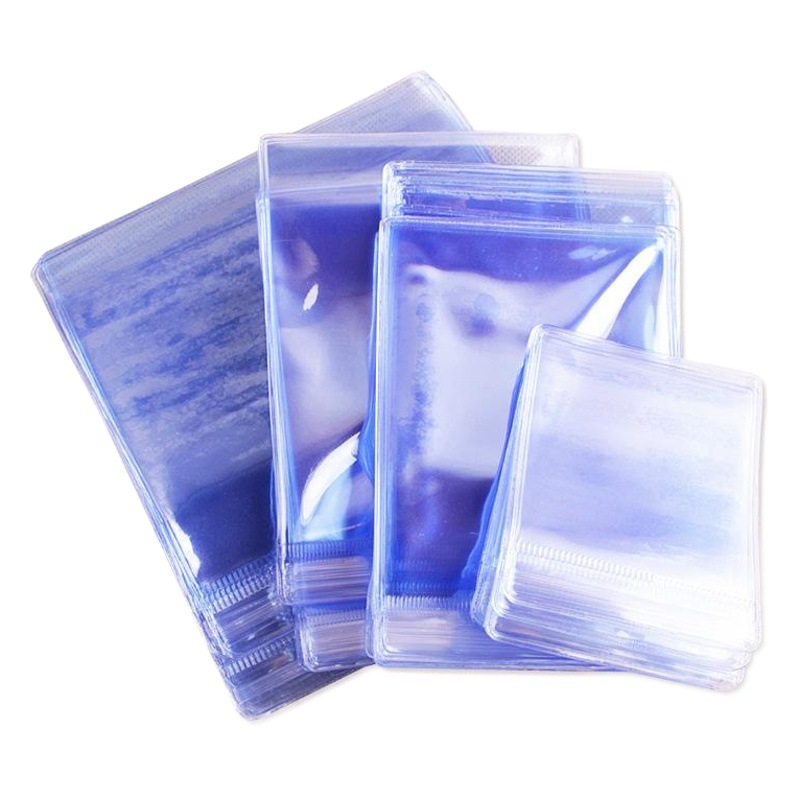 Wenwan pulsera de Jade de Buda joyería de la joyería ziplock bolsa de plástico engrosada PVC transparente bolsa sellada al por mayor