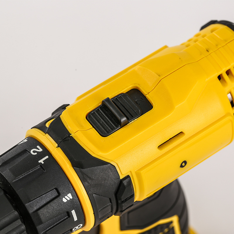 Taladro de mano taladro de mano doméstico herramienta recargable Martillo eléctrico de litio multifunción impacto pistola de mano taladro destornillador eléctrico