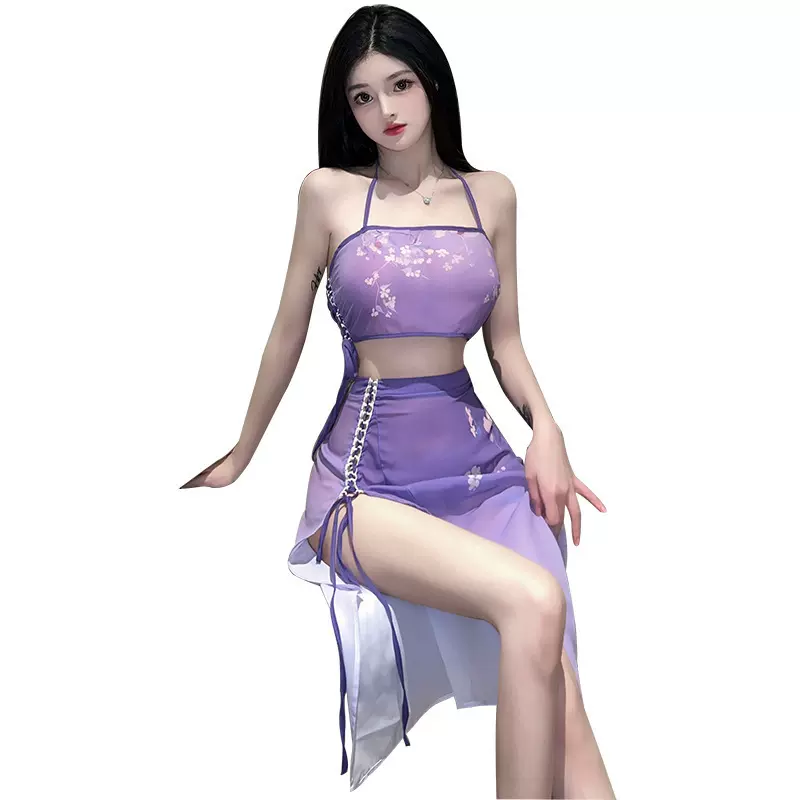 朵蜜拉情趣内衣女批发分销跨境角色扮演复古情趣汉服古典风透视