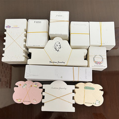 100! Long necklace card bracelet packaging tag new style hair clip card pendant pendant card Korean version card head