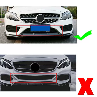 Suitable for Mercedes-Benz C-Class 15-21 Fixed wind wing