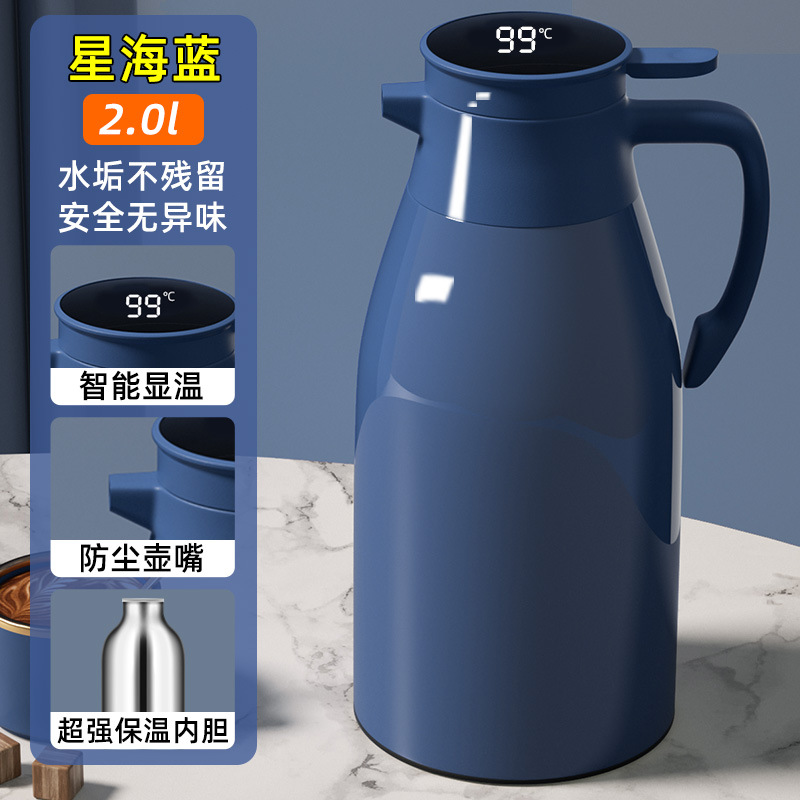41_온도 표시 모델 [싱하이 블루] 2.0L 강력한 온도 잠금 + 지능형 온도 표시