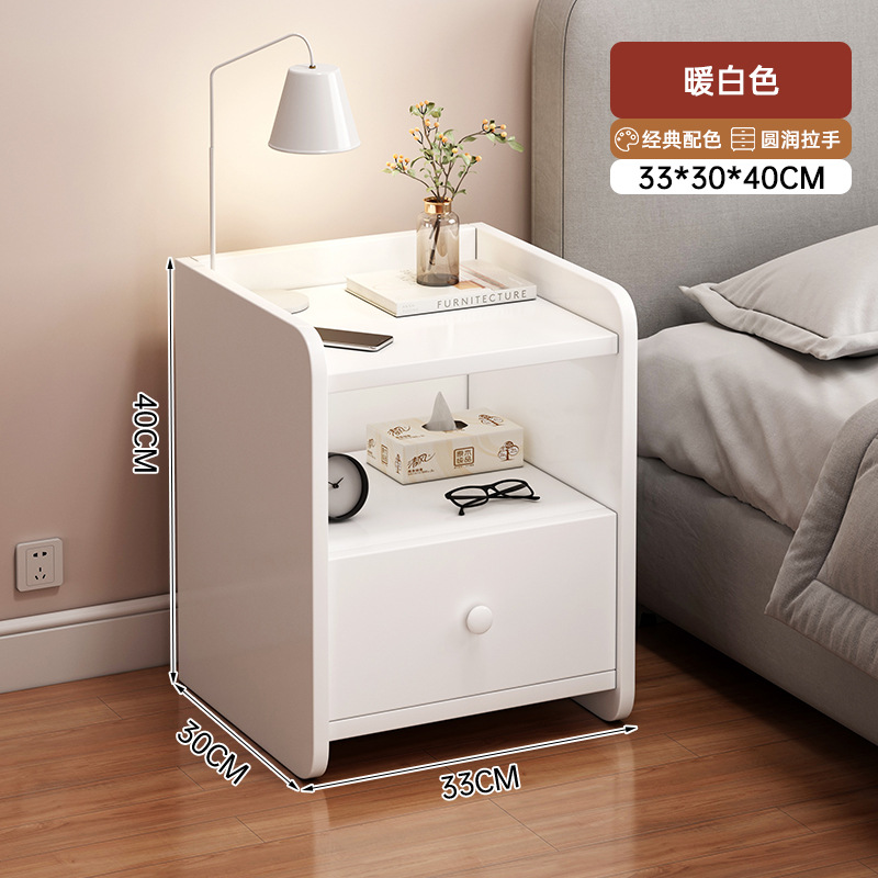Mesita de noche simple pequeño armario de almacenamiento doméstico pequeño armario de almacenamiento armario de almacenamiento armario de almacenamiento dormitorio habitación de alquiler armario de cabecera