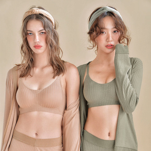 OB003 Chunzidai one-piece Nana's same style sports yoga bra without wires, traceless, smooth and comfortable sleep