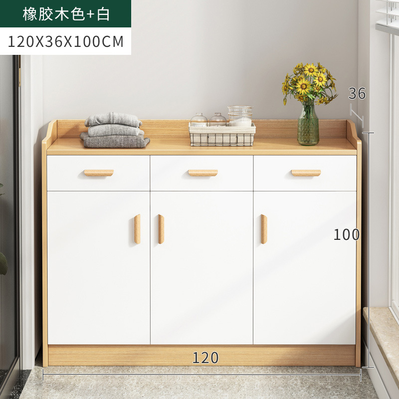 Balcony Storage Cabinet Sun Protection Modern Simple Floor Cabinet Household Bay Window Cabinet Balcony Storage Storage Cabinet Sundry Cabinet