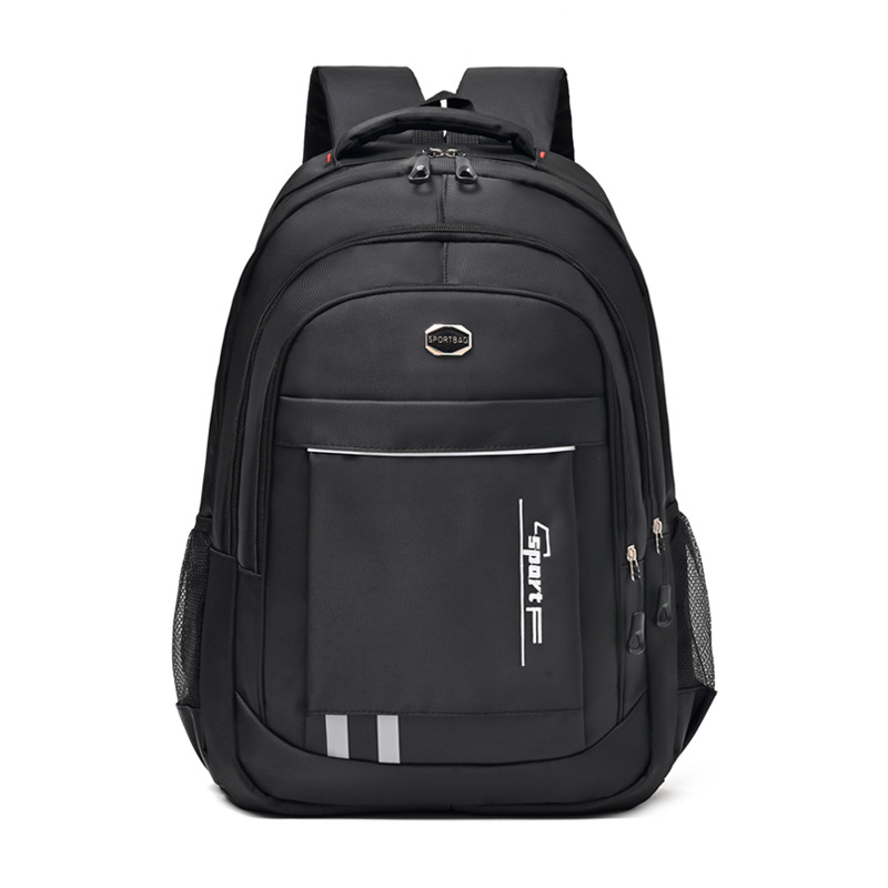 Mochila para hombres Mochila de gran capacidad simple casual resistente al desgaste para estudiantes de secundaria y preparatoria Mochila para computadora de viaje