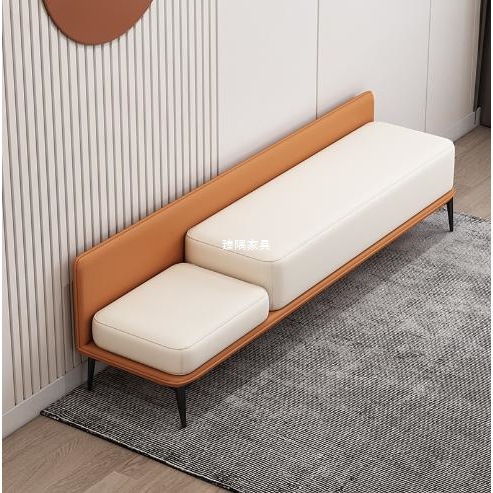 Taburete de cama de dormitorio para sentarse Taburete de sofá de sala de estar Taburete de cambio de zapatos Taburete de sofá largo Taburete de sofá pequeño image 5