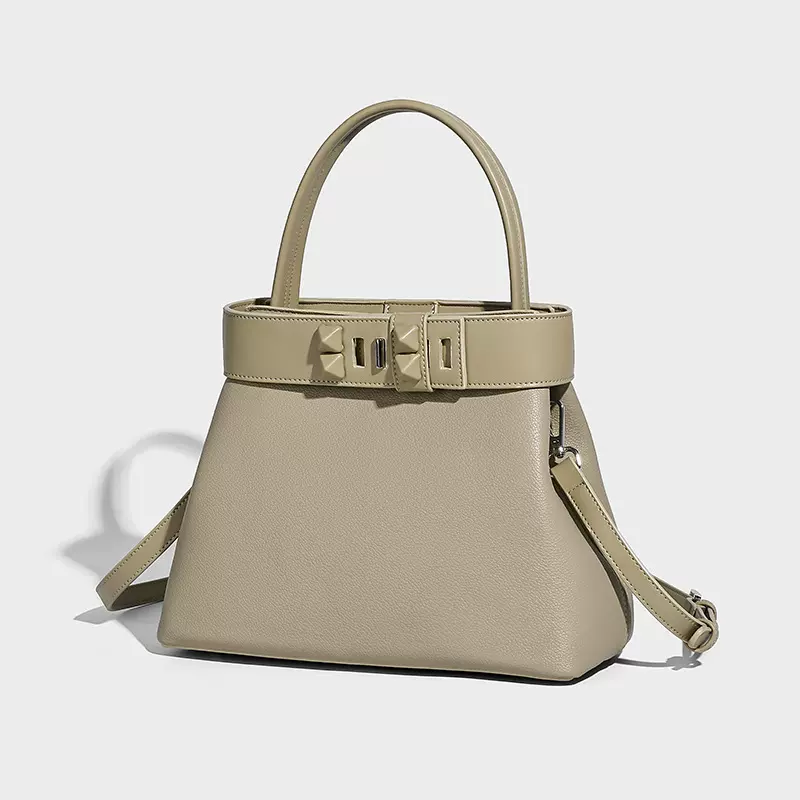 高级感时尚手提凯莉包女士2025新款通勤大容量包包百搭单肩斜挎包