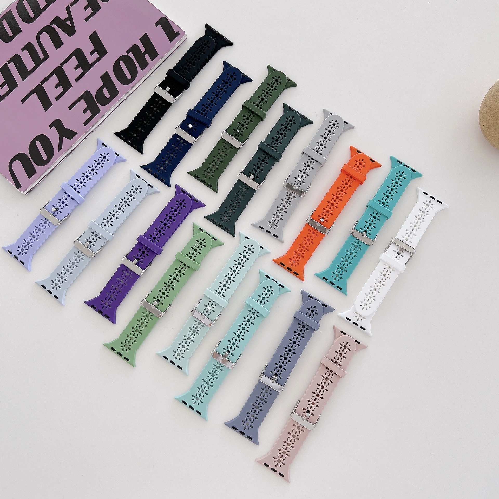 Apple, silicone watch strap