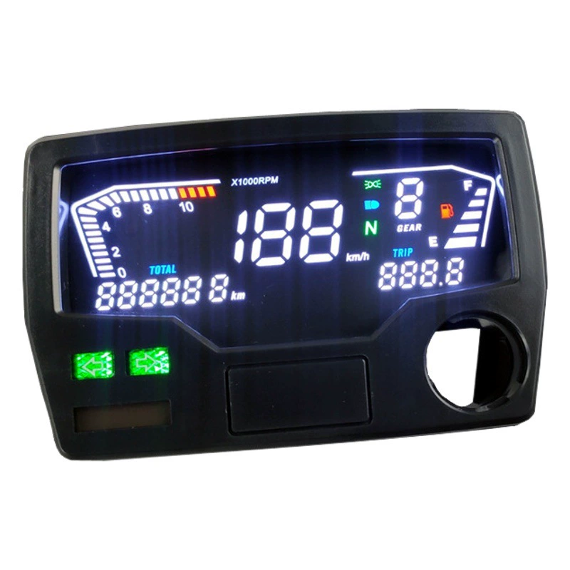 Для Honda Vin100 цифровой измеритель светодиодный счетчик в сборе одометр тахометр CD70