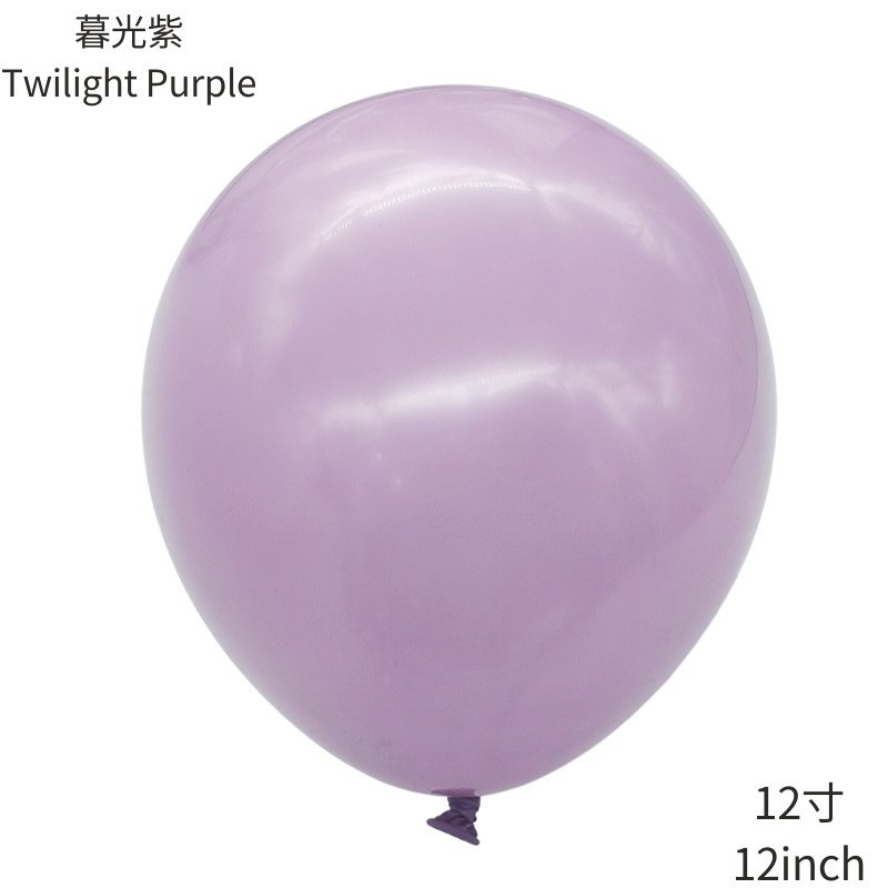 Decoración personalizada de globo mate grueso de 12 pulgadas decoración de fiesta de cumpleaños globo personalizado traje al por mayor globo transfronterizo
