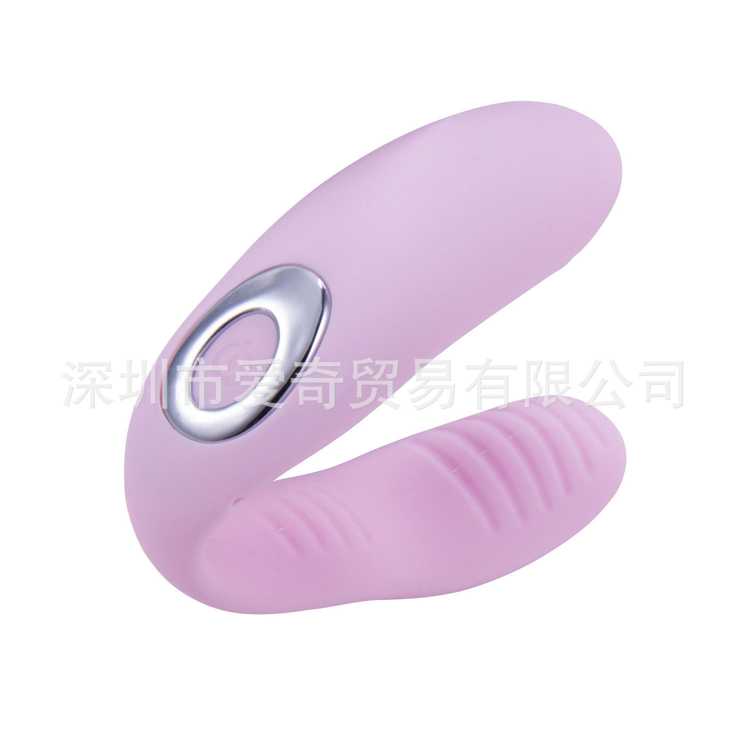 10頻防水震動器靜音U型按摩器全包膠女用G點跳蛋成人用品外貿