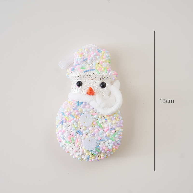 クリスマス装飾ピンクキャンディクリスマスキャンディスティック雪だるまペンダントクリスマスツリーデコレーションペンダントウィンドウディスプレイ小道具|undefined