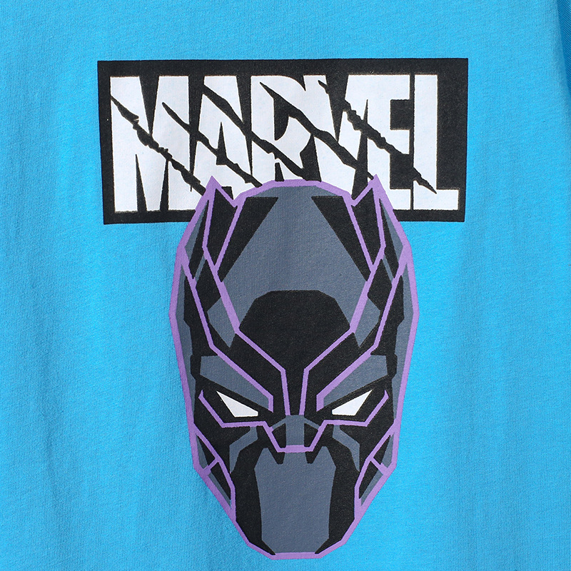 JOJO BEBE ropa infantil europea y americana verano nuevos niños manga corta Camiseta cuello redondo dibujos animados impreso niños camiseta algodón