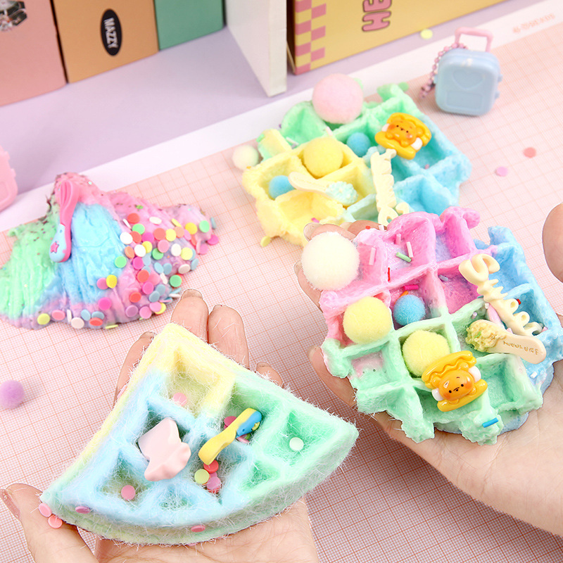 Descompresión pellizco Música comida jugar pellizco música juguete de descompresión TPR pellizco bolsa ciega pellizco música