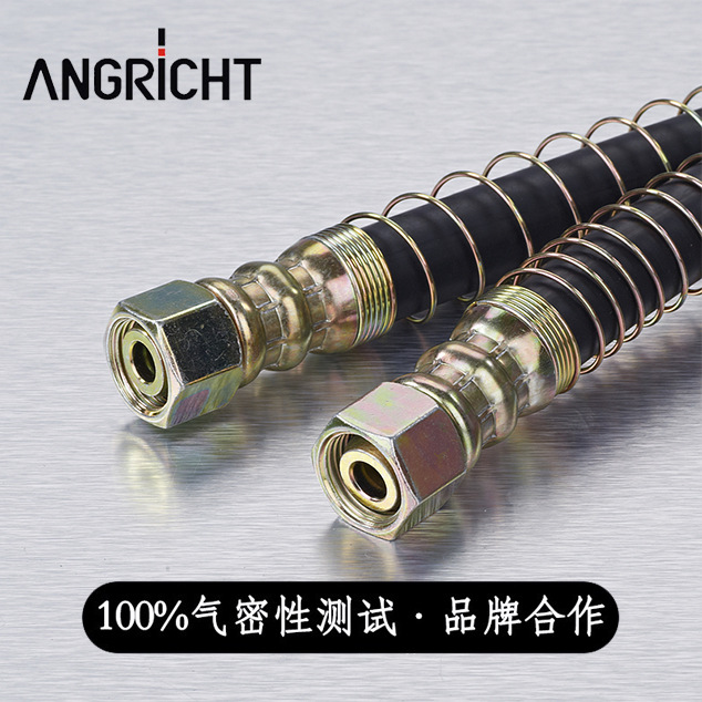 汽车防爆刹车气管 钢丝编织胶管高压油管 货车挂车气制动软管总成