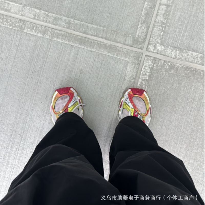 blcg毒版本巴黎订书针stapler老爹鞋欧洲站复古做旧厚底增高透气|undefined