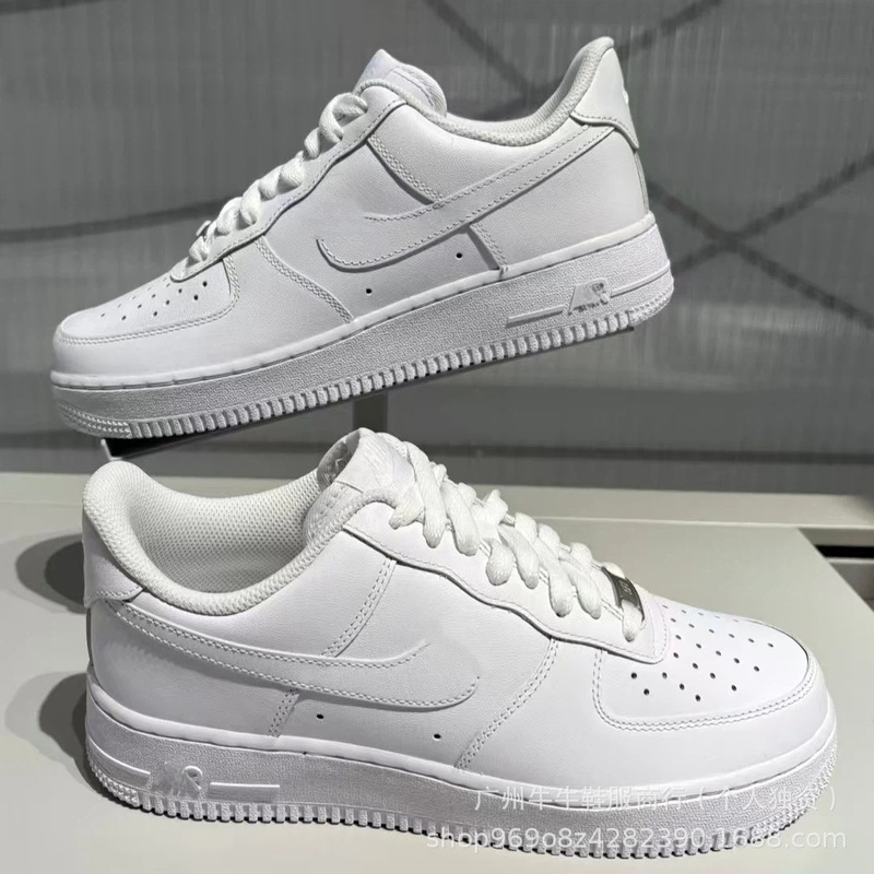 Putian Pure Original Air Force One White Sneakers Versatile for Men and Women, Sports Shoes, Campus Sneakers, Height-Increasing Breathable Casual Shoes Putian Pure Original Air Force One White Sneakers Versatile for Men and Women, Sports Shoes, Campus Sneakers, Height-Increasing Breathable Casual Shoes