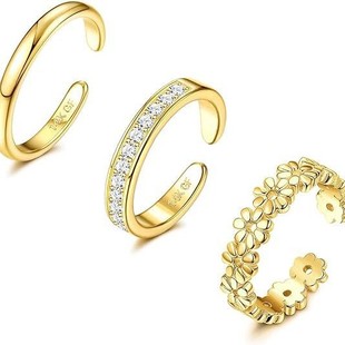 Cross-border European and American Popular Geometric Beach Foot Ring Amazon Sexy Metal Hollow Joint Ring Ethnic Style Foot Decoration