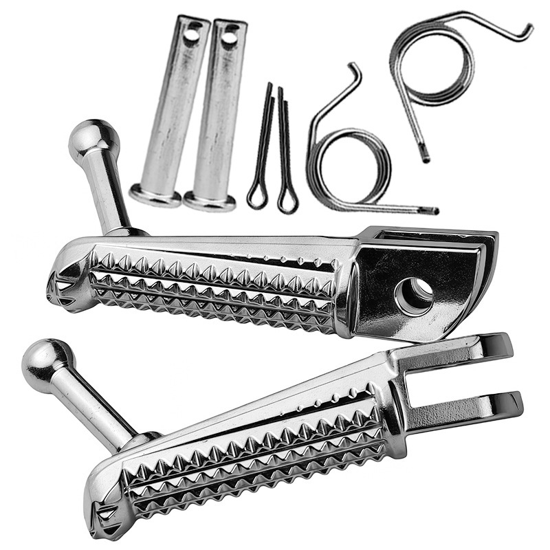 Motorcycle Accessories Suitable for Yamaha Yzf1000 R1R6 R25 R3 Mt07/09Fz1 Front Footrests Left and Right