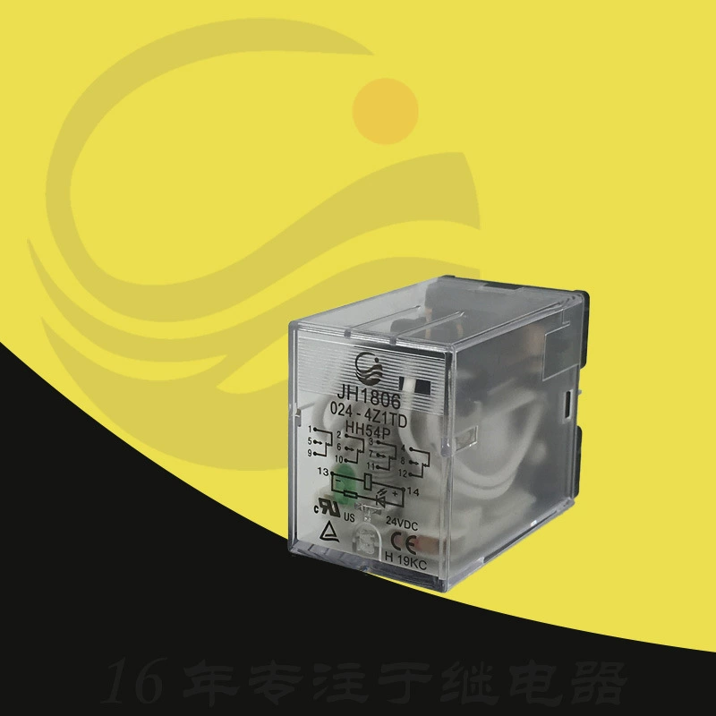 5A Hongfa Jinhai 4Z1TD Малая мощность промежуточное реле JH1806 024-4Z1D HH54P DC24V
