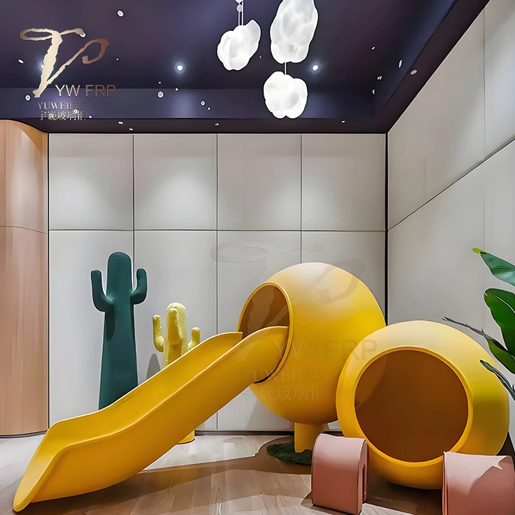 Детская игровая модельная комната FRP пещера яичный дом мягкий дизайн интерактивного реквизита