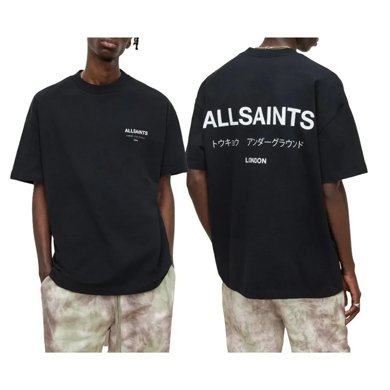 Qadın Pambıq T-Shirt All Saints Underground Sanctum