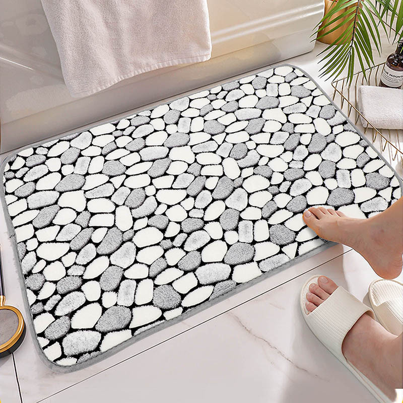 Floor Mat Door Mat Entrance Door Bedroom Door Kitchen Carpet Water Absorbent Bathroom Bathroom Anti-Slip Mat Bathroom Foot Mat