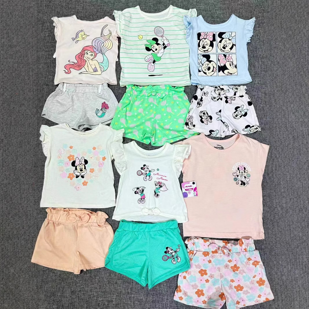 Comercio exterior patpat sets de ropa infantil set de dos piezas de inventario ropa al por mayor marca estilo mezclado image 5
