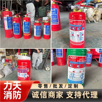 Dry powder fire extinguisher for home, car, and shop use, small portable fire extinguisher, hand-held fire fighting equipment, dry powder fire extinguisher