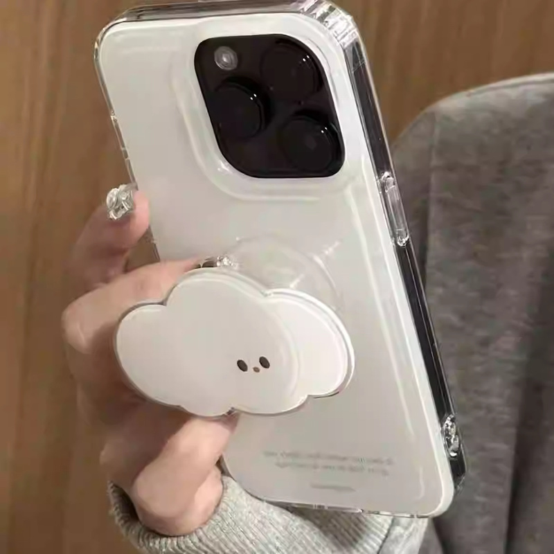 White Cloud Case Suitable for Vivoiq0015 Phone, Oppofindx9 High Aesthetic Value 500 Niche Girl-Style Stand White Cloud Case Suitable for Vivoiq0015 Phone, Oppofindx9 High Aesthetic Value 500 Niche Girl-Style Stand