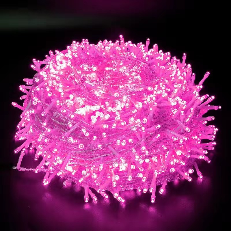 Cadena de luces LED Gypsophila luz intermitente Ingeniería de iluminación impermeable al aire libre Decoración de bodas de vacaciones Iluminación ambiente Cinturón de luces al por mayor