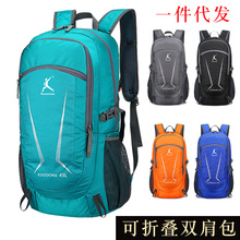 登山背包旅游双肩包女户外旅行可折叠皮肤包男大容量休闲防水超轻