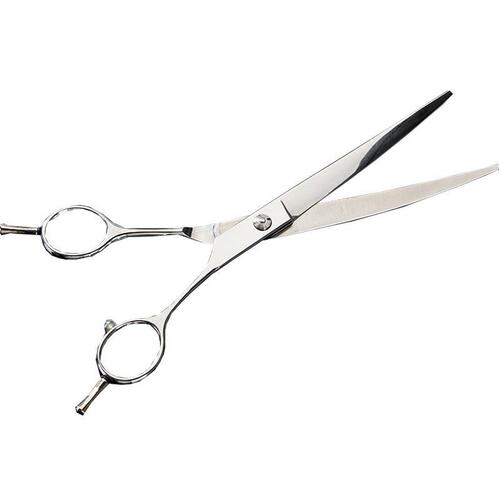 Pet Grooming Scissors Professional Hair Trimming Set Curved Scissors Teeth Scissors Teddy Dog Self-Cutting Tools Wholesale
