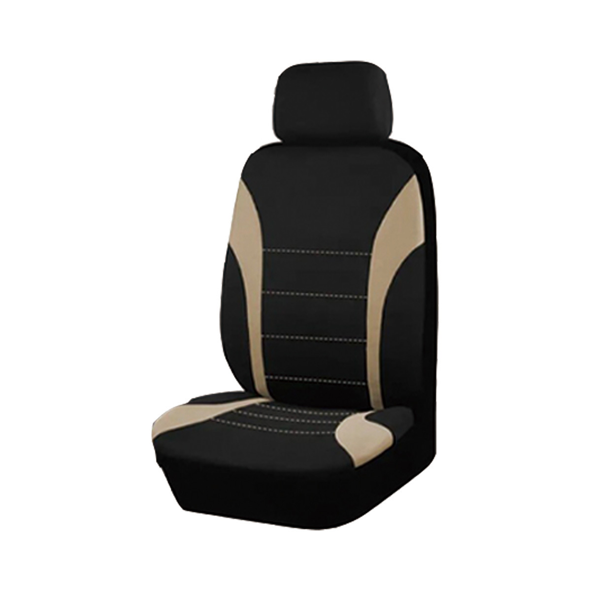 Un solo asiento general 2 piezas + doble asiento 4 piezas cubierta de asiento de furgoneta diseño de cintura transfronterizo cojín de tela cojín de asiento