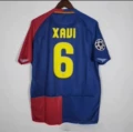 0809 Barcelona's home ground printed with the number 6 XAUI+Champions League badge
