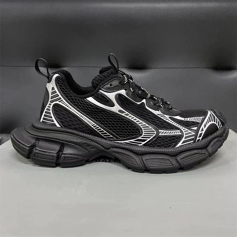 Канковые мужские кроссовки Dad Sneakers (Balenciag) — стиль Европы 2024 года, унисекс, размеры 35–44