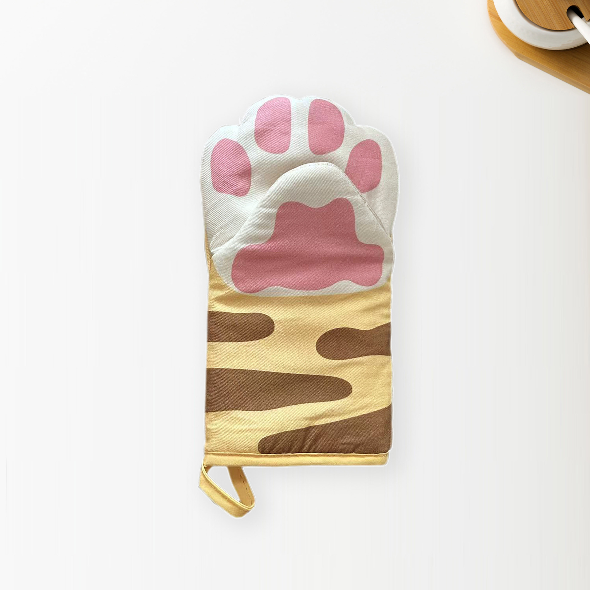 Guantes Resistentes al Calor con Diseño de Pata de Gato para Horno y Microondas, Anti-quemaduras y Resistentes a Altas Temperaturas, del Fabricante Original