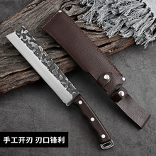 青龙柴刀便携户外刀野营开山路刀锻打家用一体龙骨砍柴刀跨境热销