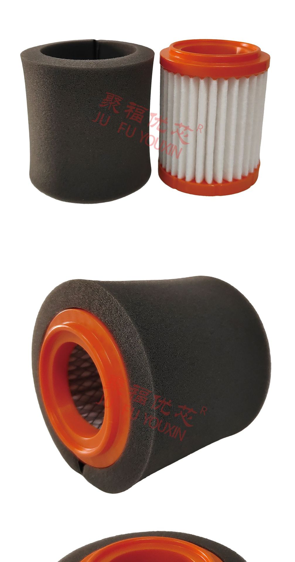 Suitable for Huayang AT110 and AT125 beach motorcycles; air filter element