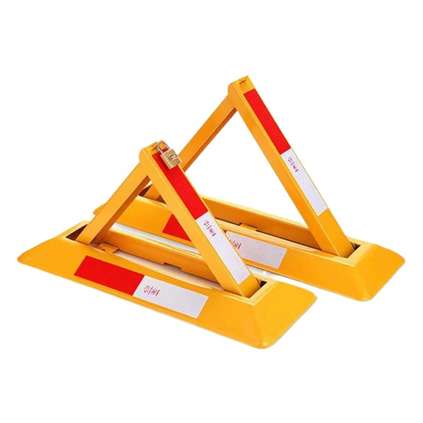 Треугольный парковочный замок парковочного места замок для парковки, занимающий место артефакт автомобиль против столкновений парковочный замок